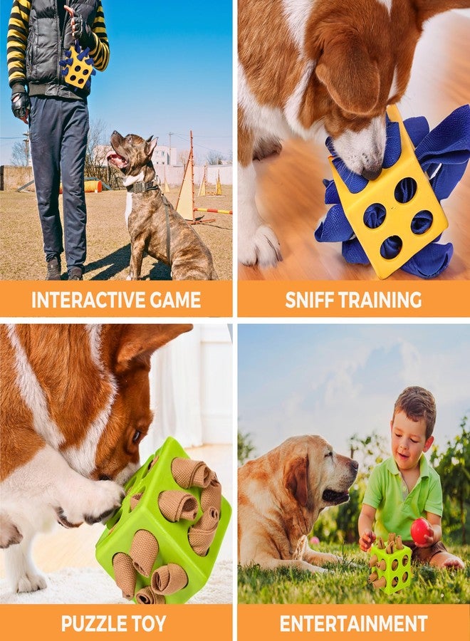 Fossa Dog Enrichment Puzzle Toy, Interactive Snuffle Ball for Dogs Encourage Stimulation Food Foraging Skill, Resistant Rope to Hide Treat for Aggressive Puppy, Small, Medium, Large Dog - Image 3